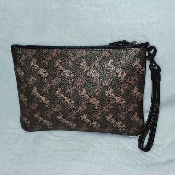 Coach Large Front Zip Wristlet - Picture 3 of 16